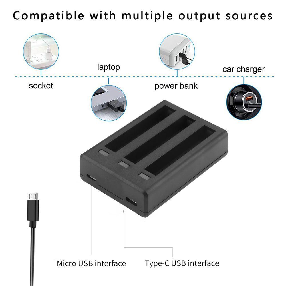 BEBETTERM Cáp SạC Pin Cho Camera Insta360 ONE X2