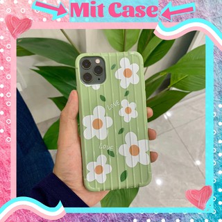 Ốp lưng iPhone Vali Sọc Nổi Mềm Dẻo Nhiều Bông Hoa Cúc Nhí Cute IPhone 6 6 plus 7 plus  8 plus x xs max 11 pro max