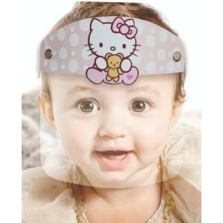 Tấm Chắn Bảo Vệ Mặt Hình Hello Kitty Xinh Xắn Cho Bé