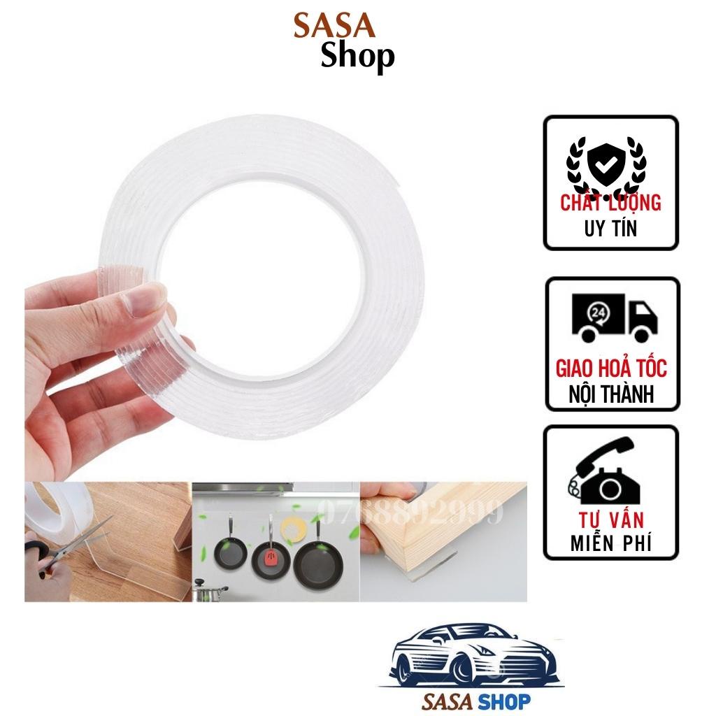 Băng Dính 2 Mặt Đa Năng Trong Suốt