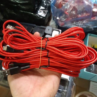 Cáp Dù USB - MICRO GH01, Dài 2m, Sạc Nhanh, Hàng Nhập Khẩu