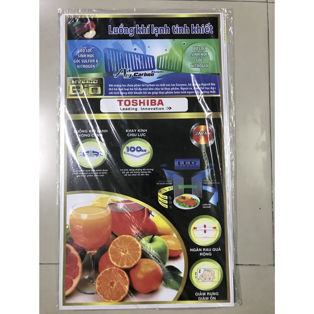 Combo 10 tem dán tủ lạnh Toshiba/ Com 10 miếng dán tủ lạnh Toshiba (phần 1)