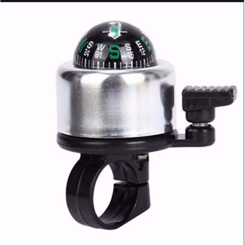 Chuông xe đạp hợp kim nhôm mạ điện nhiều màu la bà hình cầu