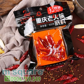 Cốt lẩu cay Trùng Khánh gia vị lẩu cay 400G