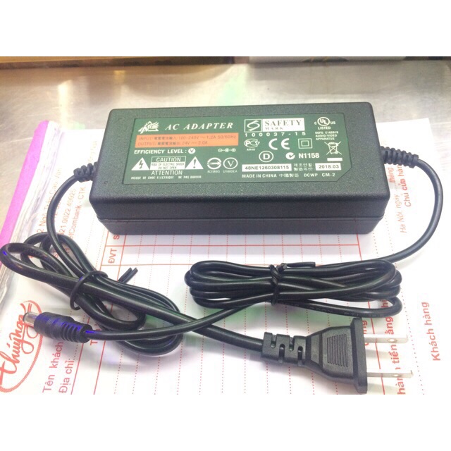 Nguồn Adapter 24v 1a 2a