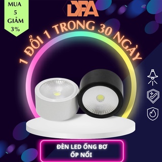[HÀNG CHÍNH HÃNG] Đèn Ống Bơ COB Lùn Lắp Nổi Đổi Màu 7W 12W ANTA Lighting