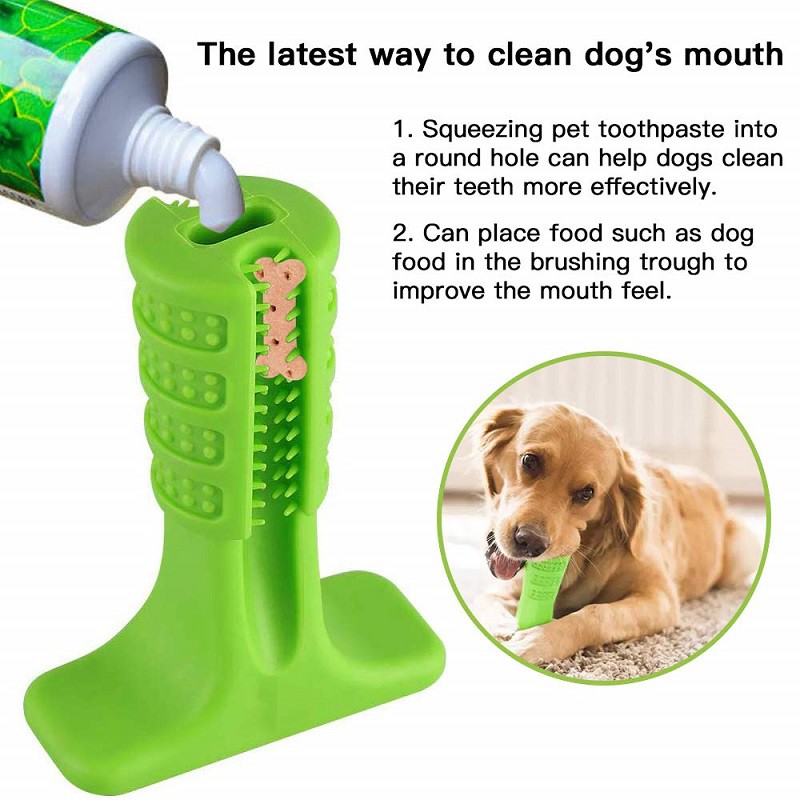 Size M/L/XL Đồ cắn mài răng cho thú cưng Pet Rubber Molar Stick