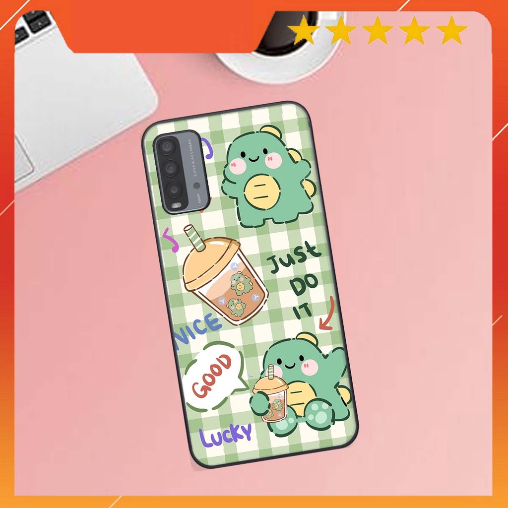 Ốp lưng Xiaomi REDMI 9T in hình khủng long , gấu nâu xinh xắn, siêu cute  mà còn vô cùng RẺ -ĐẸP