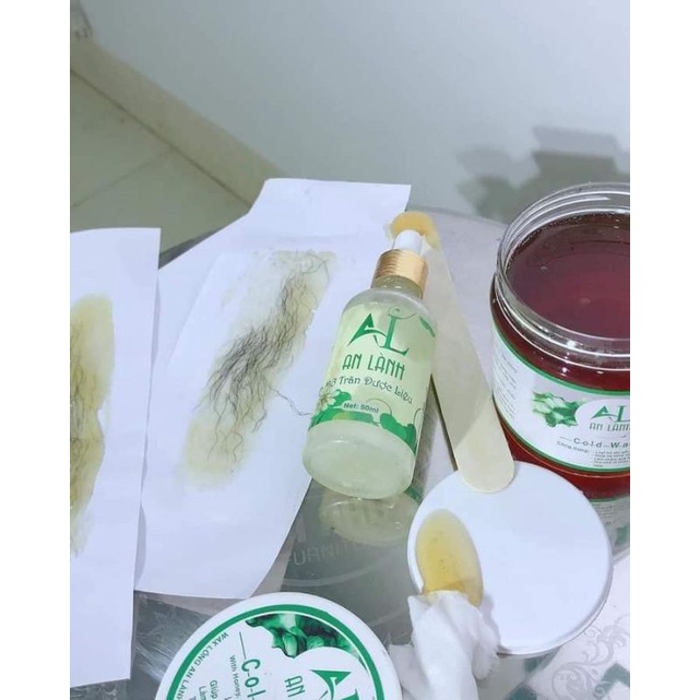 Wax Lông,Tẩy Lông An Lành[Tặng Set 50 tờ Giấy và 2 Que Wax]