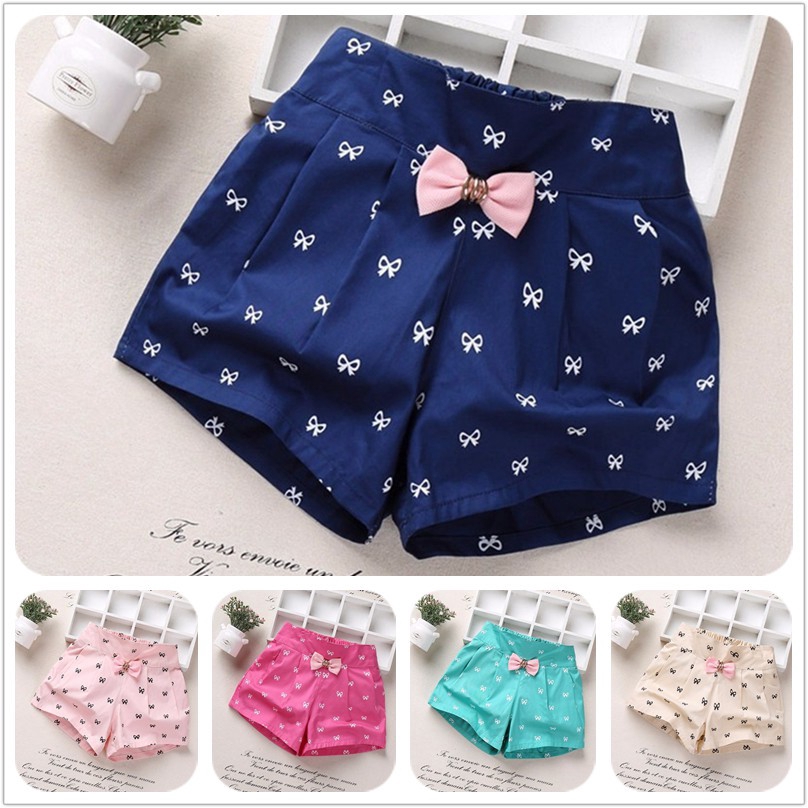 Quần Short Cotton Cho Bé Gái