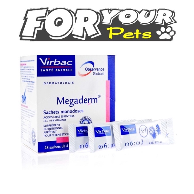 GEL DINH DƯỠNG VIRBAC 4ML | DƯỠNG DA | DƯỠNG MƯỢT LÔNG