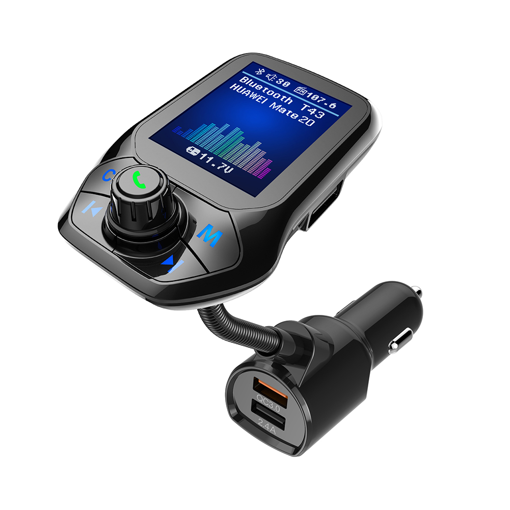 Bộ phát FM Bluetooth trên ô tô Bộ điều chế FM cho bộ phát Bluetooth tự động Đài trên ô tô rảnh tay