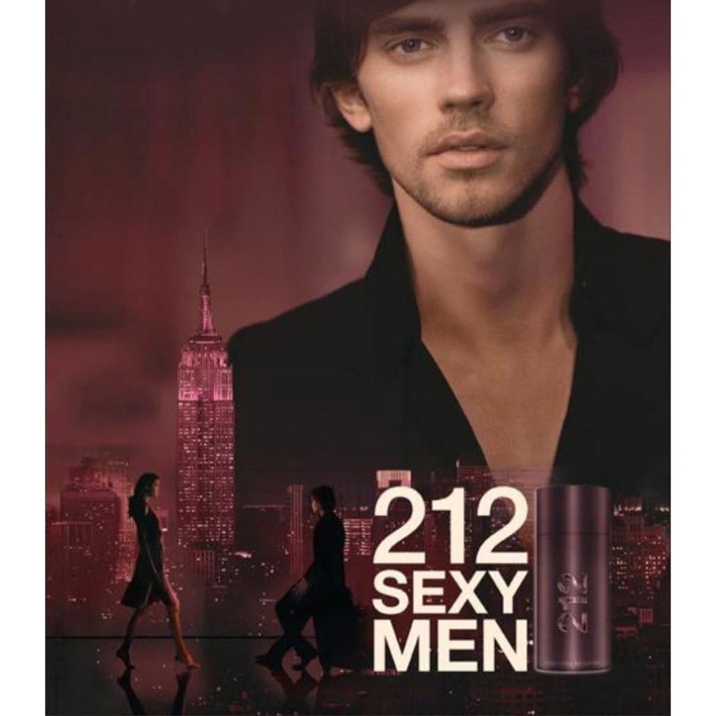 [Chính hãng] Carolina Herrera  212 Sexy Men - FULL SEAL