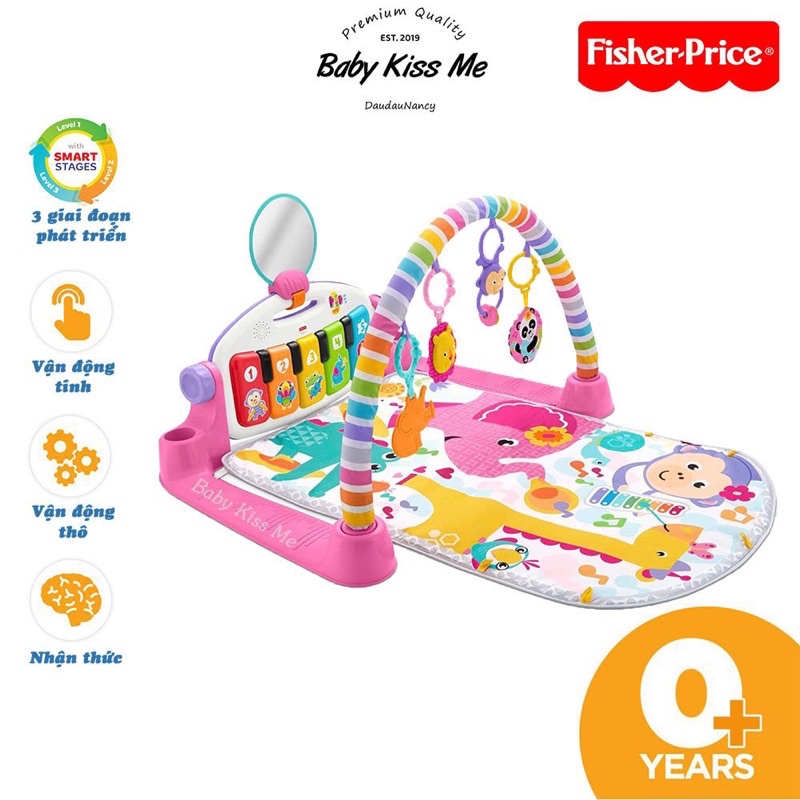 Thảm nhạc đàn piano 4in1 Fisher Price