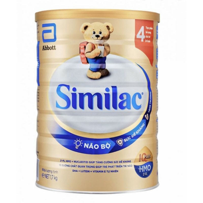 Sữa Similac IQ plus HMO số 4( 2-6 tuổi) 1,7kg