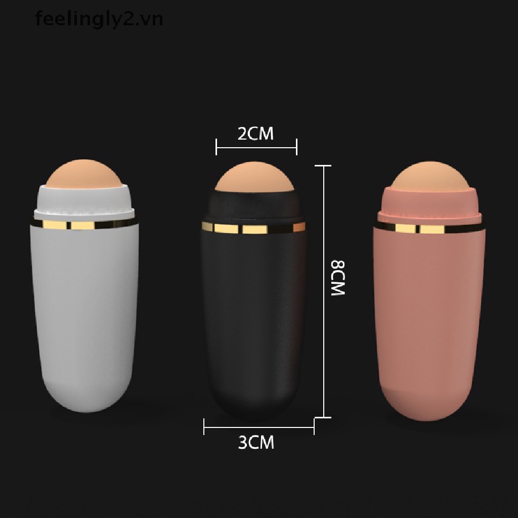 (Hàng Mới Về) Con Lăn Trang Điểm Thấm Dầu Núi Lửa