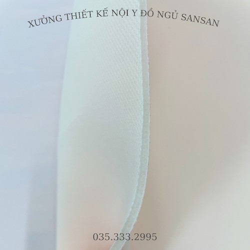 Miếng mút để tự tạo quả mút cho nội y / áo lót / quần độn mông.... - 07 - hồng cam nhạt