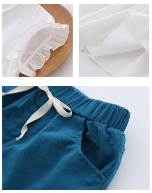 Set áo sơmi trắng