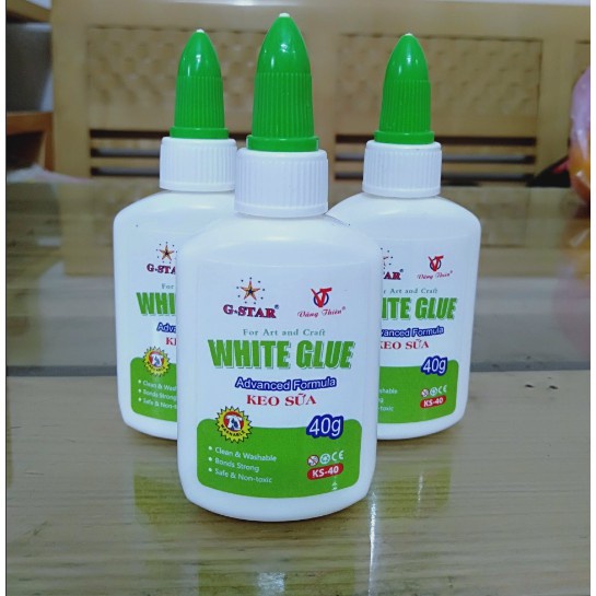 Keo sữa lọ 40g và 100g G-star