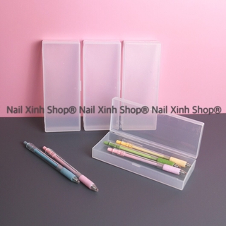 [Có sẵn] Hộp đựng cọ vẽ , dụng cụ làm nail 1 tầng , hộp đựng bút vẽ nail ,dụng cụ nail