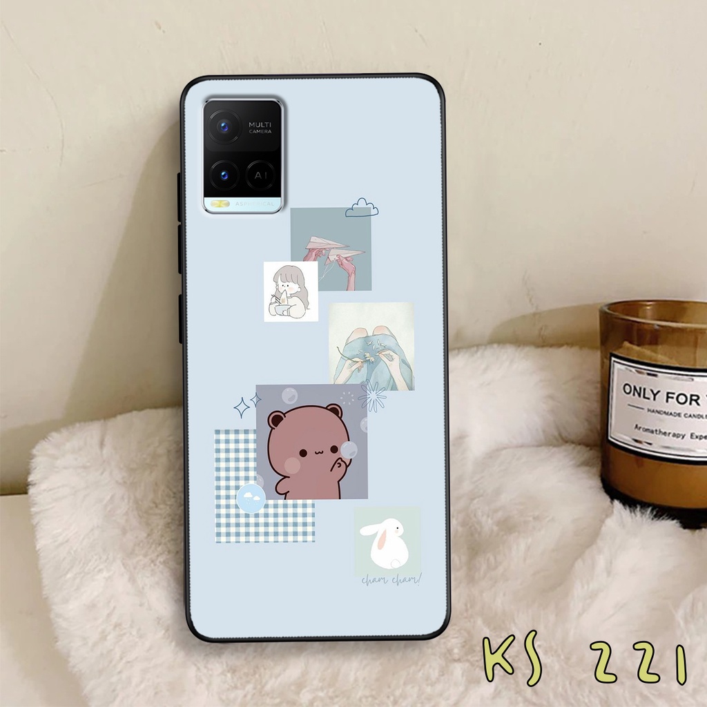 Ốp lưng Vivo Y21 - Vivo Y21s - Vivo Y33s - Ốp in hình thỏ con dễ thương