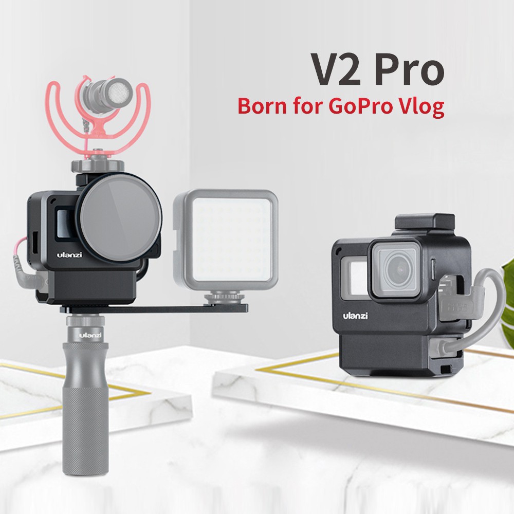 ULANZI Khung Bảo Vệ Máy Ảnh Kèm Bộ Lọc 52mm Cho Gopro 7 6 5