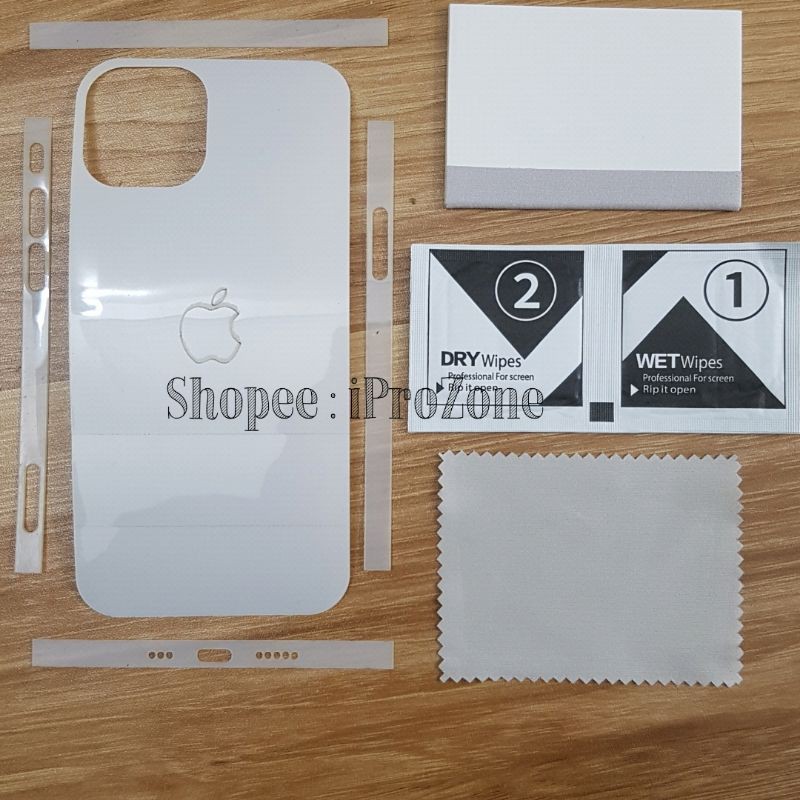 Dán PPF  viền bóng , lưng nhám rời cho IPhone 13 Pro Max , 12 Pro Max , iPhone 11 , Xs Max PPF bóng , PPF nhám khoét táo