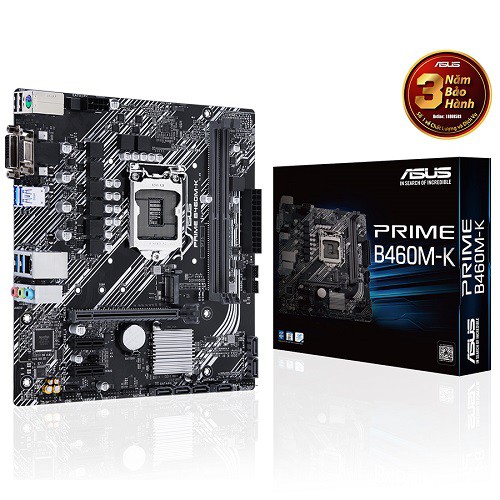 Bo Mạch Chủ Mainboard ASUS PRIME B460M-K - Bảo hành 36 tháng chính hãng