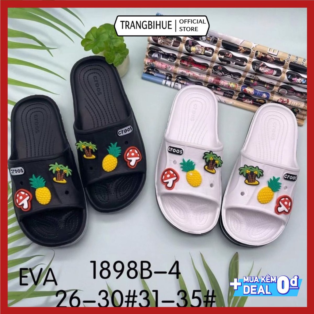 dép lê Cross tổng hợp các màu bán chạy MAILEBADE tặng thêm 6 sticker cross TRANGBIHUE