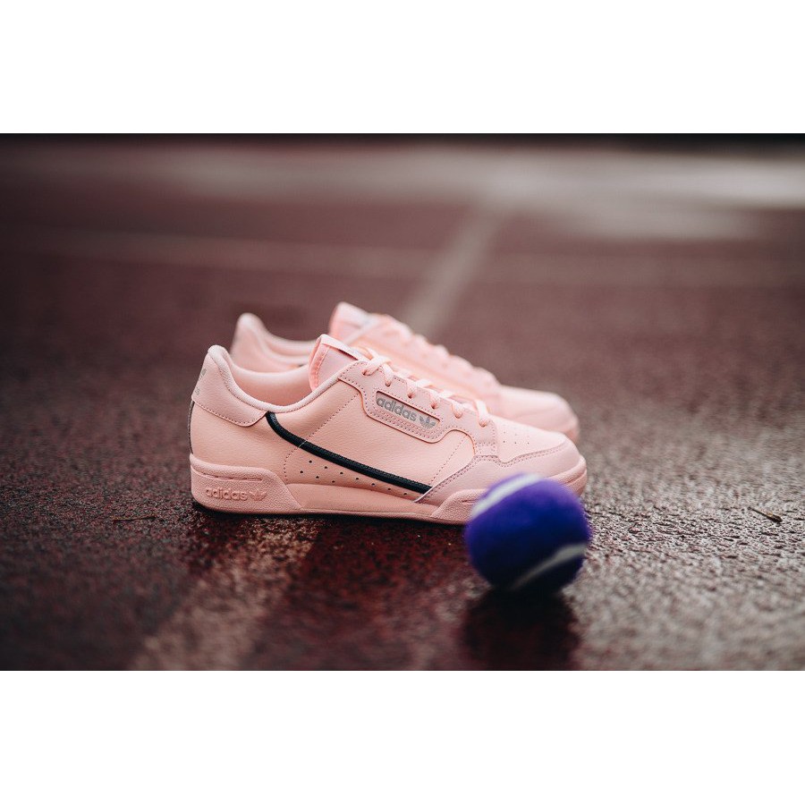 Giày Adidas Continental Clear Orange 🔥FREESHIP🔥 Giày Nữ Adidas Thời Trang Hằng Ngày Màu Hồng Cực Dễ Thương - [F97508]