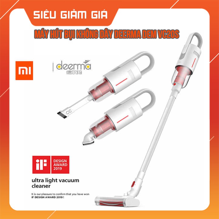Máy hút bụi không dây Deerma DEM VC20S