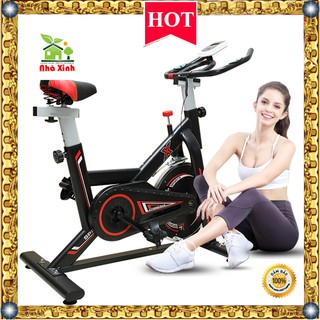 Xe Đạp Thể Dục tại nhà BIKE SPORT, Khung thép cường lực chống gỉ, KT : 110 x 85 x 45 cm ( Màu đỏ đen )