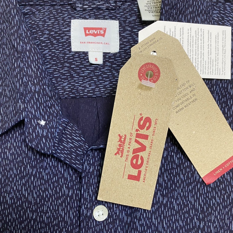 Xả kho lẻ size Áo sơ mi nam dài tay Levi's-San francisco Xuất dư