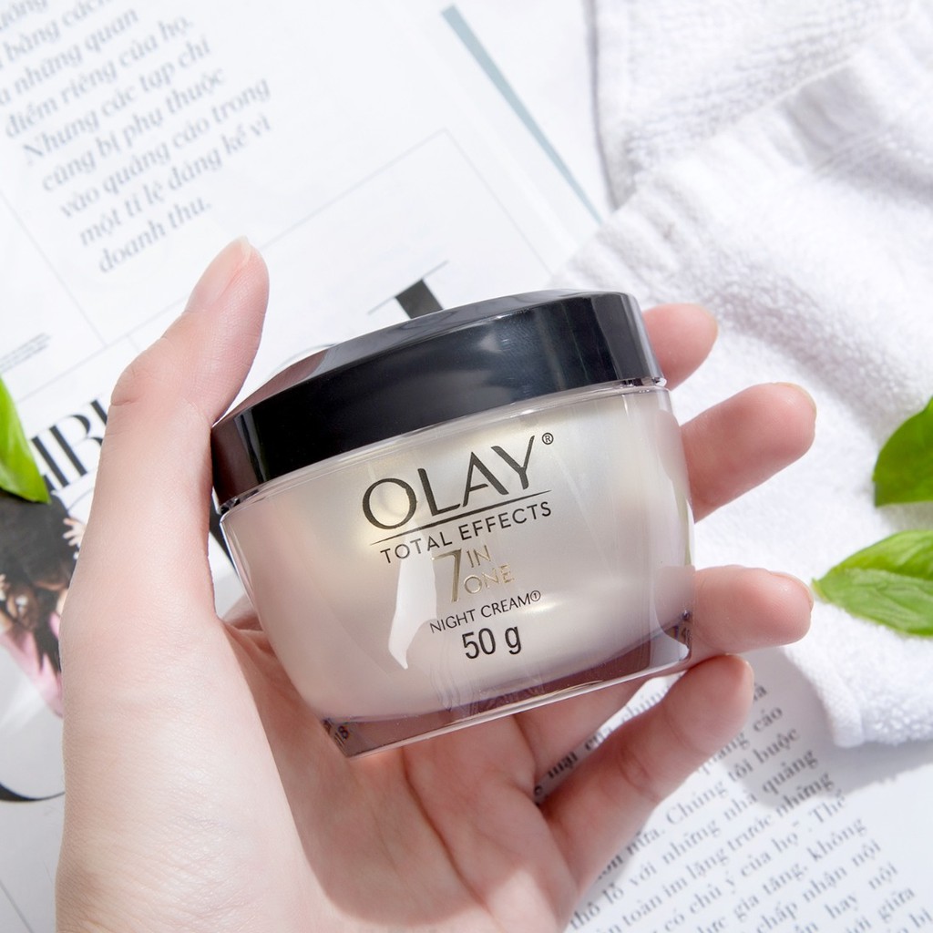 Kem Dưỡng Ban Đêm Olay Total Effects 7 in One Night Cream Ngừa Lão Hóa 50g