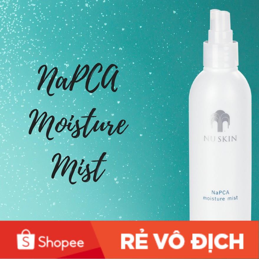 Xịt khoáng dưỡng ẩm Nuskin NaPCA Moisture Mist chống lão hóa 250ml - Xịt khoáng dưỡng ẩm phun sương - Hàng cao cấp