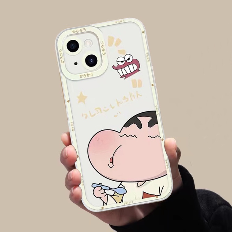 Ốp Điện Thoại Silicon Tpu Mềm Trong Suốt In Hình Hoạt Hình Cho Iphone 11 12 13 Pro Max Xr X Xs Max 6 6s 7 8 plus