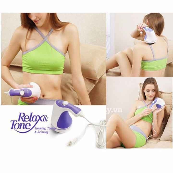 [XẢ KHO+FREE SHIP] Máy matxa cầm tay relax and Spin tone