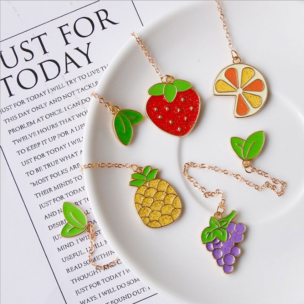 Phụ kiện đánh dấu trang sách bằng kim loại họa tiết nhân vật hoạt hình dễ thương sáng tạo