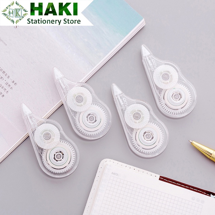 Bút xóa kéo Muji HAKI, bút xóa băng xóa giấy phong cách tối giản B67