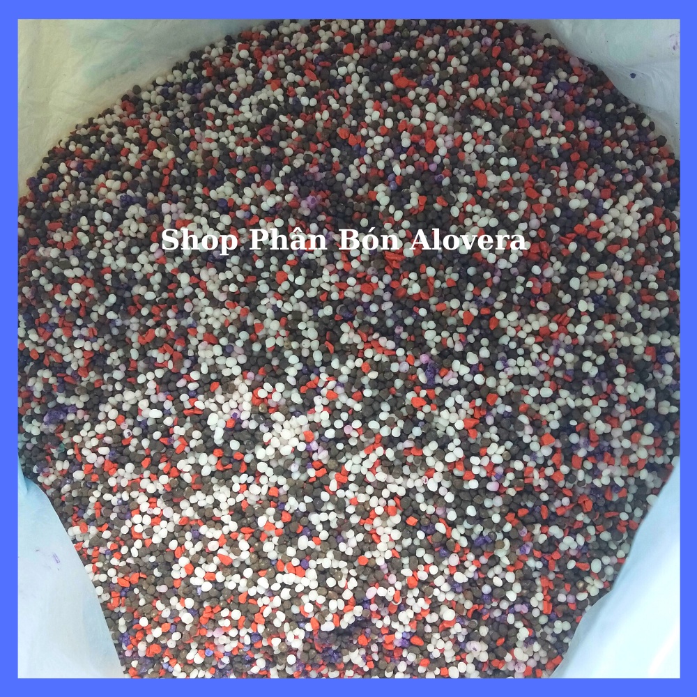 Phân NPK 20 20 15 + TE Hạt 4 Màu Cao Cấp