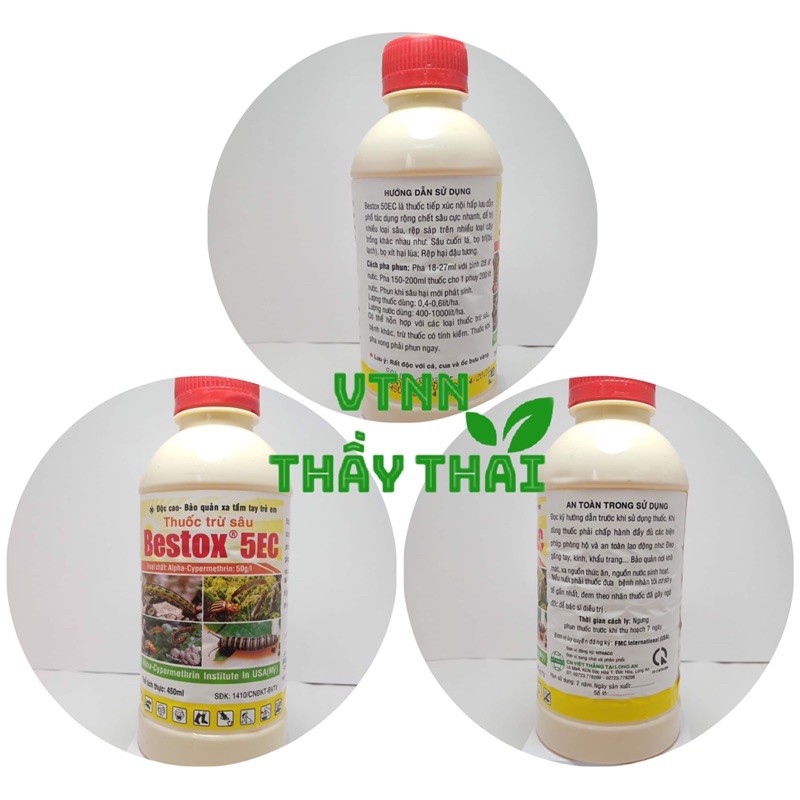 Thuốc trừ sâu Bétox [FREESHIP-CHÍNH HÃNG] diệt sâu cuốn lá, bọ trĩ, rệp, bọ xít, bù lạch trên cây ăn trái, lúa