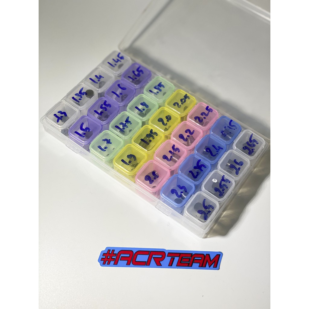 FULL Hộp Sim Đồng Tiền / Shim Đồng Tiền 140 Viên  - Xài Cho Dòng DOHC Satria, Raider, Winner, Sonic