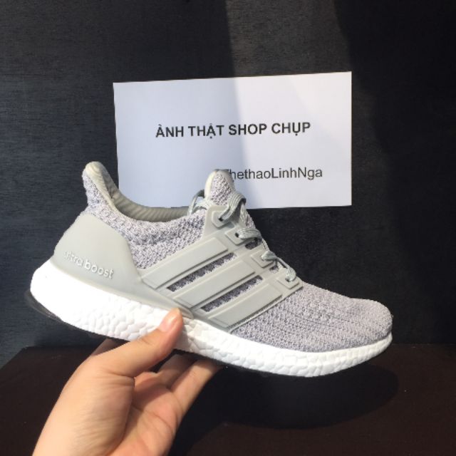 Giày ultra boost màu xám