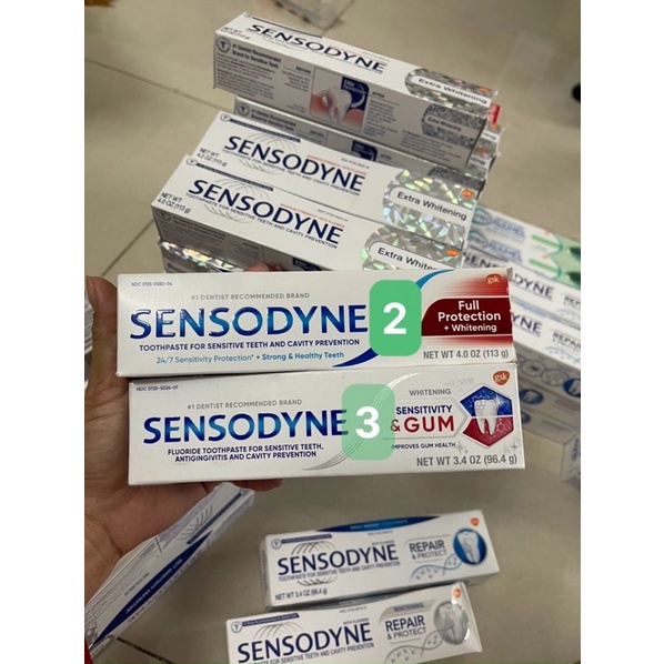 Kem đánh răng Sensodyne 96,4g , 113g