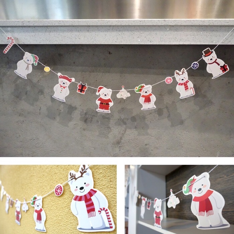 Dây treo tiệc, party giáng sinh noel