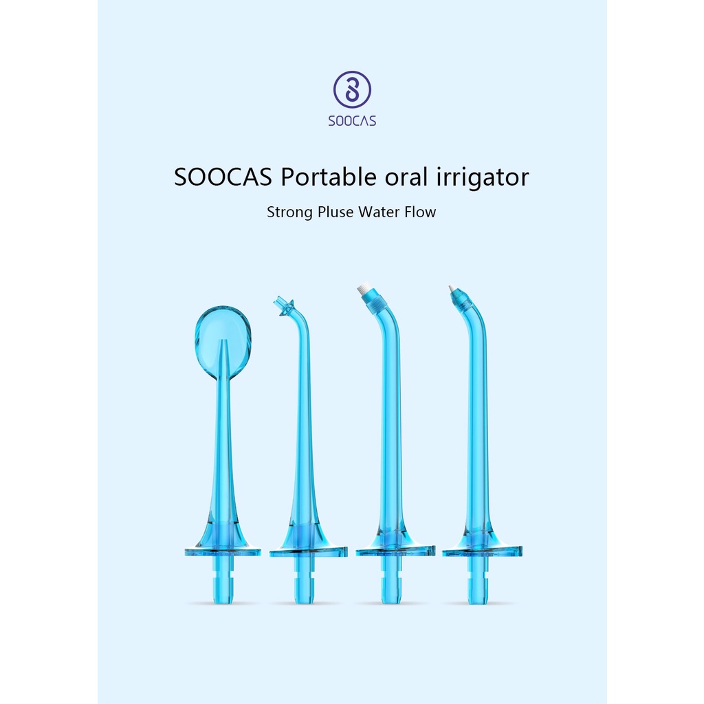 Soocas w3 Vòi Phun Nước Máy Bay Phản Lực Dạng Đầu Phun Thay Thế Cho Máy Hàn Điện Tử