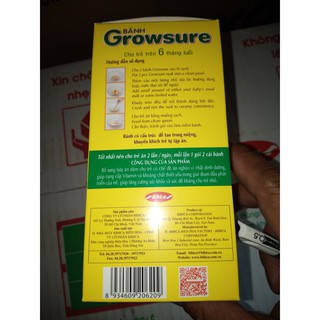 Bánh Growsure 168g Bibica
