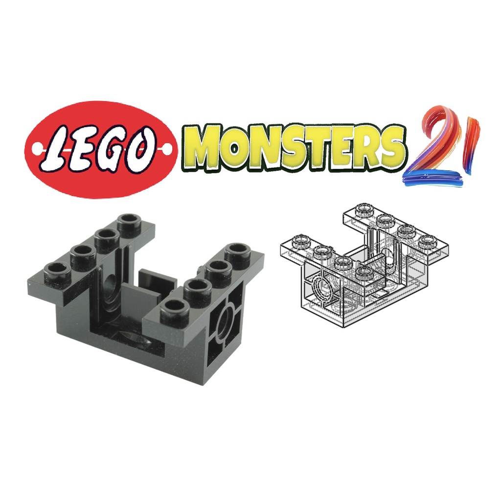 [LEGO MONSTER21]-6585-Technic, Gearbox 4 x 4 x 1 2/3