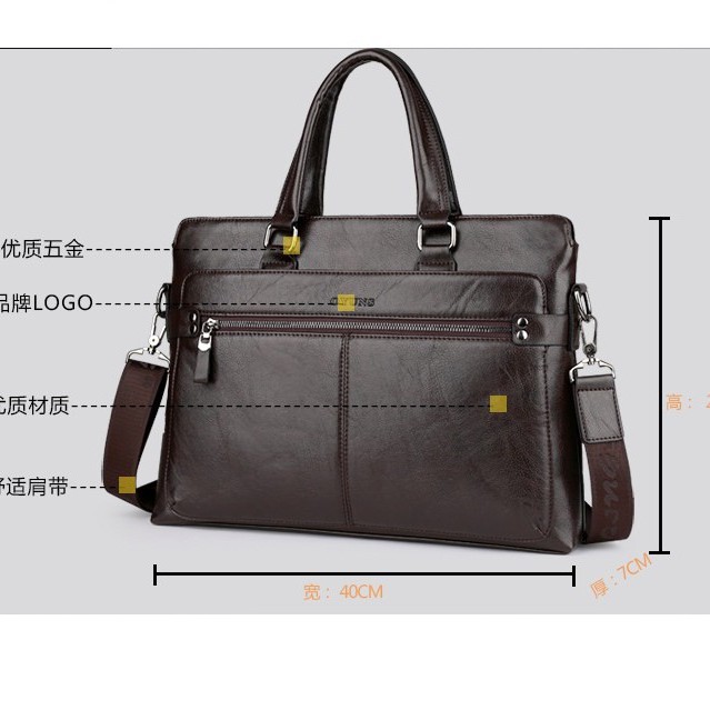 túi máy tính xách tay cho nữ  Túi xách cặp da đựng laptop công sở OYUNS T01 - KT:40x | BigBuy360 - bigbuy360.vn