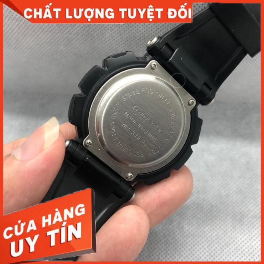 FREESHIP -  Đồng Hồ Thể Thao Nam Nữ Học Sinh Mingrui Chính Hãng Màu Đen Mặt Tròn 38mm Dây Cao Su Chống Va Đập Chống Nước | BigBuy360 - bigbuy360.vn